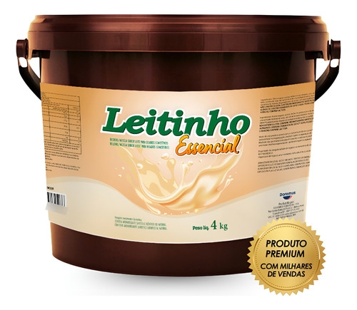 Creme Leitinho Essencial Doremus 4kg Recheio Pronto