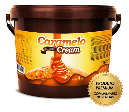 Caramelo Cream 4kg Doremus  Recheio Para Doces