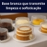 EMBALAGEM PLÁSTICA PARA BOLO 750G RANHURADA BWB - 50 UNIDADES