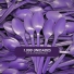 Colher Sobremesa Plástica Roxa Açaí 19cm 1000 Unidades Roxo