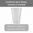 COPO PLÁSTICO DESCARTÁVEL TRANSPARENTE 440ML – KOPUS